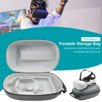 Pelninga Saugojimo Krepšys VR Priedai Oculus Quest 2 VR laisvų Rankų įranga Kelionių lagaminas EVA Laikymo Dėžutė Oculus Quest2 Rankinės