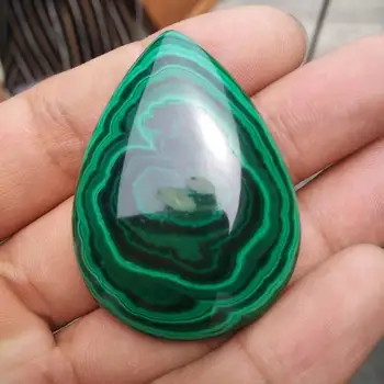 1pcs 20-25g Žalio Malachito Akmenų Mineralinių Perlas Vario Rūdos Kristalų Liejimo poliravimas