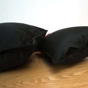 Vamzdynų Projektavimo Juodo Aksomo Pagalvėlės Dangtis Pagalvės užvalkalą Minkštas Mesti Pagalvę Padengti Ne Balling-Be Įdaro