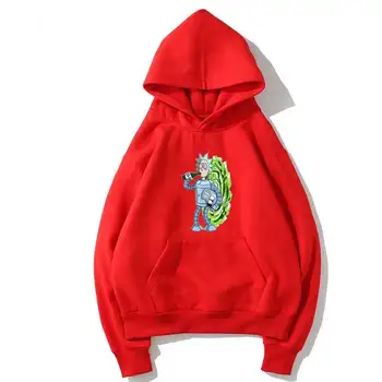 Hip-hop Nemokamai rick hoodies Didmeninė Unisex puloveris Hoodies Palaidinės minkštos medvilnės gatvės dėvėti drabužiai aukštos kokybės plius dydis