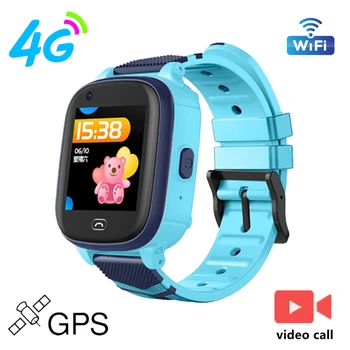 S60 4G GPS WIFI LBS Tracker Phonewatch Vaikas Smart Žiūrėti Vandeniui SOS Vaizdo Skambučių Vaikams Stabdžių Neteko Stebėti Kūdikio Žiūrėti