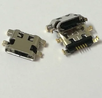 100vnt Micro USB Įkrovimo Jungtį Dalys lenovo A708T A708t S890 už 
