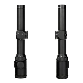 EB 1-4X24E FFP Kompaktiškas Medžioklės Riflescopes Pirmas Židinio Plokštumos Taktinis Stiklo Tinklelis Raudonos, Žalios Apšviesti Akyse Šautuvas taikymo Sritis