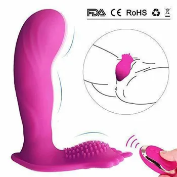 Nešiojami Vibratorius Klitorio Ir G-Taško Stimuliatorius Nuotolinio Valdymo Vibracijos Masturbacija Vibratorių Sekso Žaislai Moteris Suaugusiems