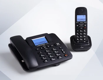 2.4 G Corded Phone Telefoną - 1Cordless autoatsakiklis, 300M Ilgo Nuotolio, Belaidis Telefono
