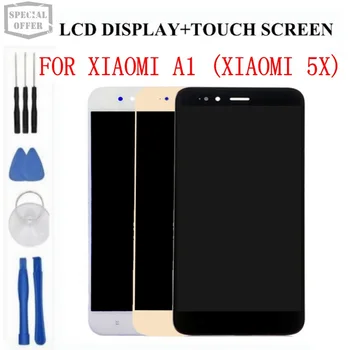 Rodyti XiaoMi Mi 5x A1 LCD Ekranas+Touch ekranas Ekrano skaitmeninis keitiklis Asamblėjos Pakeitimas+Įrankiai+Klijais XiaoMi Mi 5x Telefono
