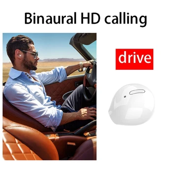 X21S Belaidės Ausinės Bluetooth 5.0 Ausinių Triukšmo Mažinimo Binaural HD Skambinkite Ausinių su Įkrovimo Atveju