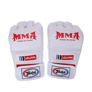 MMA Muay Thai sporto Salė Perforavimo Maišą Pusė Mitt Traukinio Treniruotės Kick Bokso Pirštinės Suaugusiųjų Bokso Mokymo Fitneso 22 X 11 X 2,5 cm