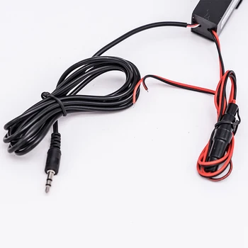 2.1 USB Įkroviklį, AUX Lizdas Maitinimo Adapteris & 3,5 mm Indikatorius Audio jungtis Pratęsimo Švino Flush Lossless Mount TOYOTA VIGAS