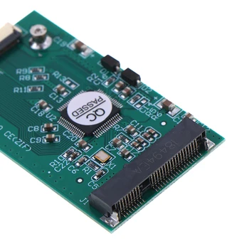 1pcs Mini PCI-E mSATA SSD Adapterio 40pin ZIF Kortelės Palaikymas IPOD TRINKELĖMIS arba nešiojamas 3.3 V, Mini PCI-e SSD mSATA modulis