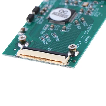 1pcs Mini PCI-E mSATA SSD Adapterio 40pin ZIF Kortelės Palaikymas IPOD TRINKELĖMIS arba nešiojamas 3.3 V, Mini PCI-e SSD mSATA modulis