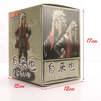 19cm Pakuotėje Anime Naruto Shippuden Jiraiya 1/8 Masto PVC Pav Kolekcines Modelis Žaislas didelės veiksmo paveikslas dovanų