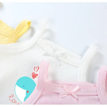 Kūdikių vestidos bodysuit kūdikių drabužiai kūdikiams pižamos vaikams, vasaros berankovė liemenė medvilnės drabužiai vaikams