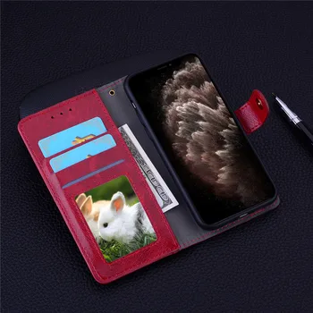 Už Xiaomi Poco X3 NFC Atveju Prabanga PU Odos Flip Case For Pocophone X3 Apsauginis Telefono dėklas Skirtas Poco X3 NFC Piniginės Atveju Coque