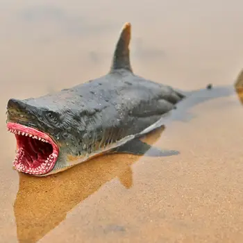 Vandenyno Rykliai modelio apdailos Jūros Gyvybės Jūrų Gyvūnai Megalodon Modelis Mokymosi Dovana Žaislas Vaikas