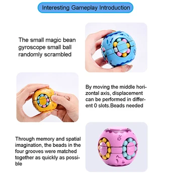 Išskleidimo Artefaktas Vaikų Švietimo Smegenų Vystymuisi Žaislas Piršto Viršaus Mažas Magic Bean 