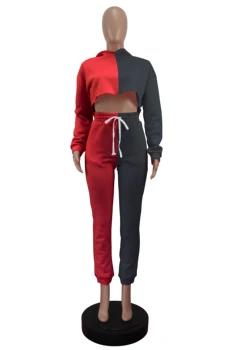 Hirigin 2020 m. Rudens Žiemos Tracksuit Palaidinės Viršūnės ir Kelnės Dviejų dalių Kostiumas Moterims, Kelnės Atsitiktinis Sportwear Atitikimo Rinkinys