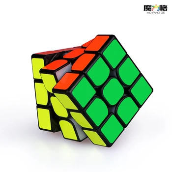 Naujas QiYi MoFangGe Grom V3 M 3x3x3 Magnetinio Magic Cube Stickerless Galvosūkiai Kubeliai Profesinės Magnetai Cubo Magico 3x3