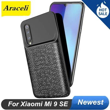 Araceli 4700 MAH Už Xiaomi Mi 9 SE Baterija Atveju Išorės Smart 