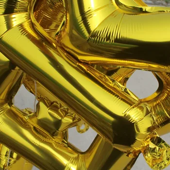 Nuotakos Chna dieną šalies apdaila reklama aukso balionai starta dekoras
