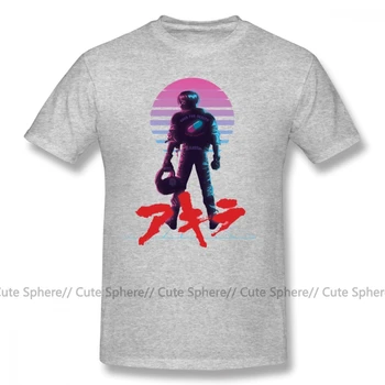 Akira Marškinėliai AKIRA 80 S Įkvėpė Kaneda T-Shirt Mens 6xl Tee Marškinėliai Medvilnės Trumpas Rankovėmis Beach Spausdinti Mielas Marškinėlius