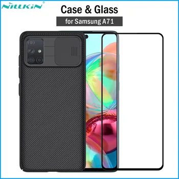Nillkin 2-in-1 CamShield Atveju+Grūdintas Stiklas Samsung Galaxy A71 6.7