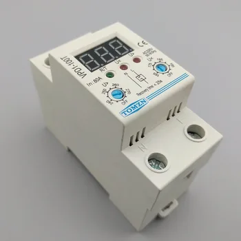 80A 220V, reguliuojamas automatinis pakartotinis per įtampos ir pagal įtampos relinės apsaugos įtaisų, su Voltmeter įtampos stebėti