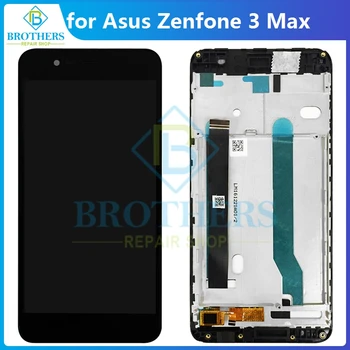 Ekranas ASUS Zenfone Pegasus 3 ZC520TL X008D LCD Ekranas su Rėmu Jutiklinis Ekranas skaitmeninis keitiklis Asamblėjos ASUS X008 Pakeitimo