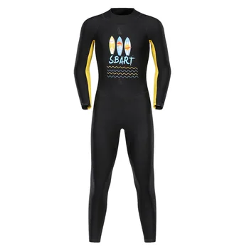 SBART Vaikų apsaugos nuo saulės 2MM maudymosi kostiumėlį ilgomis rankovėmis nardymo kostiumas berniukams ir mergaitėms jumpsuit wetsuit
