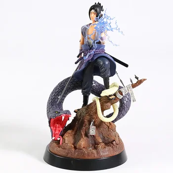Naruto Shippuden Uchiha Sasuke su Aoda GK Statula PVC Pav Kolekcines Modelis Žaislas