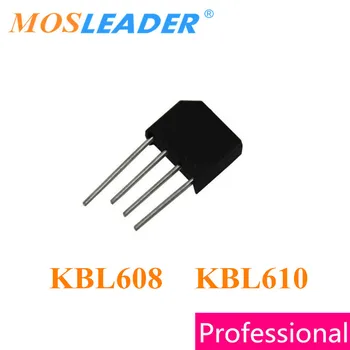 Mosleader KBL608 KBL610 DIP4 100VNT 6A 800V 1000V 1KV Aukštos kokybės