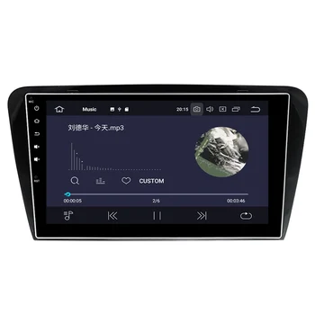 Android 10.0 4G+64GB Nr. Automobilių DVD grotuvas GPS navigacija Skoda Octavia -2017 GPS Žemėlapis Navigacija Stereo galvos vienetas automobilio radijo