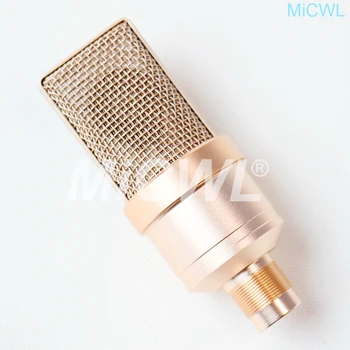 Didelė Diafragma Cardioid Kondensatoriaus TLM102 Mikrofonas Tinklo PC Scenoje Dainuoti Įrašyti Mikrofonas MiCWL