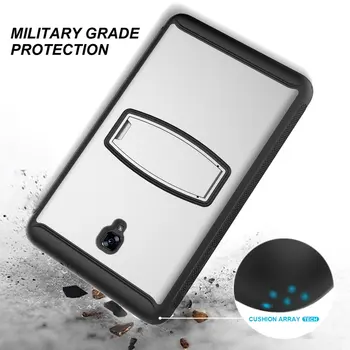 Apsaugos Atveju Stovo Laikiklį Šarvai Case For Samsung Galaxy Tab 8.0 SM-T380 T385 Su Ekrano Apsaugoti Dulkėms atsparus smūgiams