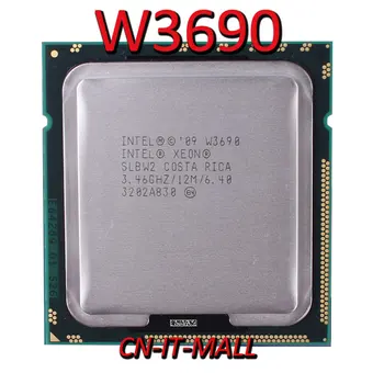 Ištraukė Xeon W3690 CPU 3.46 GHz 12M 6 Core 12 ThreadsProcessor