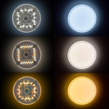 Šiuolaikinių LED lubų šviesos 48w dėl prieškambario balkonas koridoriaus baltos warmwhite šviesos lempos, miegamasis LED Lubų šviestuvas Namų