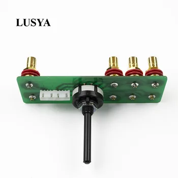 Lusya 2 kanalas, 3-pavarų garso šaltinis įvesties selektorių perjunkite LORLIN-UK varis padengtas sidabro perėjo šaltinis garso 