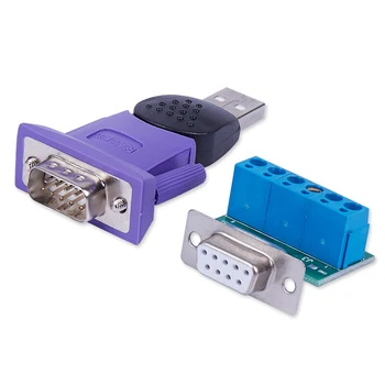 Z-TEK USB2.0 RS422/485 USB 485/422 konverteris adapteris FT232 Mikroschema Atskirti Adapteris 15KV ESD Apsauga win10 Pramonės