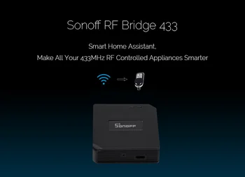 Sonoff RF Tiltas WiFi 433MHz Pakeitimo Namų Automatikos Modulis Universalus Jungiklis Protingas Domotica Wi-Fi Remote RF Valdytojas