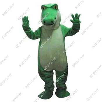 Krokodilas Talismanas Kostiumas Kostiumas Gyvūnų Cosplay Šalis Žaidimas Fancy Dress Apranga Suaugusiųjų Dydis Reklamos Helovinas Paradas 2019