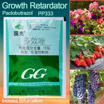 40g Paklobutrazolas Bonsai Augalų augimo reguliatoriai Vis Vėluoja Augimas Pagalbos Trąšų Sodo žemės Ūkio Medicina