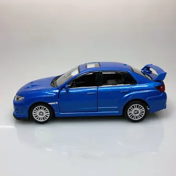UNI 1/36 Masto Automobilių Žaislai, Japonijoje-Subaru STI Diecast Metal atsitraukti Automobilio Modelį Žaislas Dovana/Collection/Vaikams