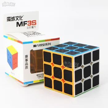Anglies Pluošto Kubo Magija 3x3x3 Greitis Kubą 3x3 Moyu Cube Puzzle Žaidimas Neo Cubo Magico Žaislai Vaikams