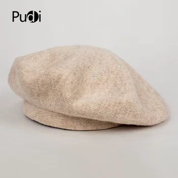 Pudi nauja, moterų žiemos šilta megzta kepurė beanies beretė hk707 žiemos cpas