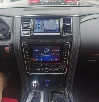 Dvigubas Ekranas Android Automobilio Radijo Nissan Patrol-2020 Auto Stereo Imtuvas, Multimedia Grotuvas Galvos Vienetas