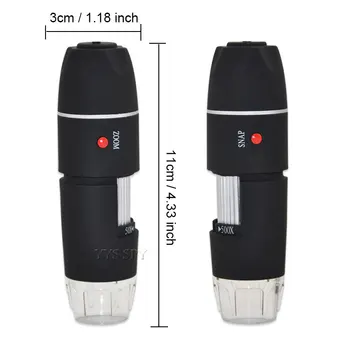 50X iki 1000X USB Mikroskopą Skaitmeninis LED Endoskopą Mini Kamera Didinamojo stiklo Mikro Kamera su Kėlimo Stovas-Laikiklis, skirtas 