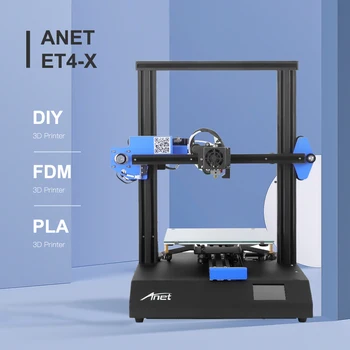 Naujas Anet ET4X Visi Metalo 3D Spausdintuvas Pusė Asamblėjos Greitai, Šildymo Tęsti Spausdinimą Gijų Aptikti 3D 