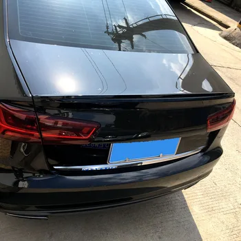 Audi A6 C7 2012 2013 2016 2017 2018 ABS Gruntas Spalvos Galinis Spoileris Šildomi Uodega Kamieno Įkrovos Sparno Apdaila