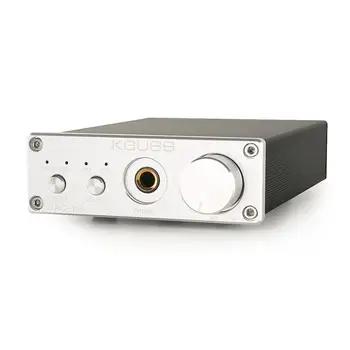 KGUSS VPK-K3 Ausinių VPK AMP Stereo 2.0 Kanalo w/ PC-USB Optinė Koaksialinis Įėjimas & RCA Išėjimo 6.35 mm Ausinių, DC 12V, JAV/ES