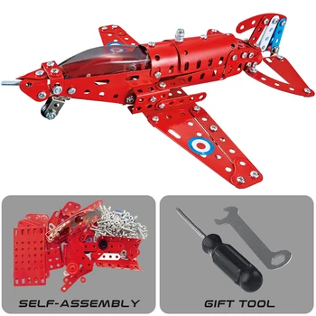 201pcs įrangos pardavimas, biuro įrangos City Serijos Kūrėjas Lėktuvo Metalo Blokai Plokštumos Plytų Orlaivio Modelis Žaislai Vaikams Gimtadienio Dovanos